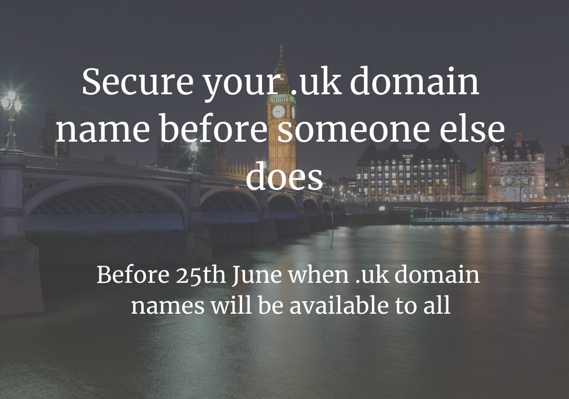 register .uk domain name before june 25th