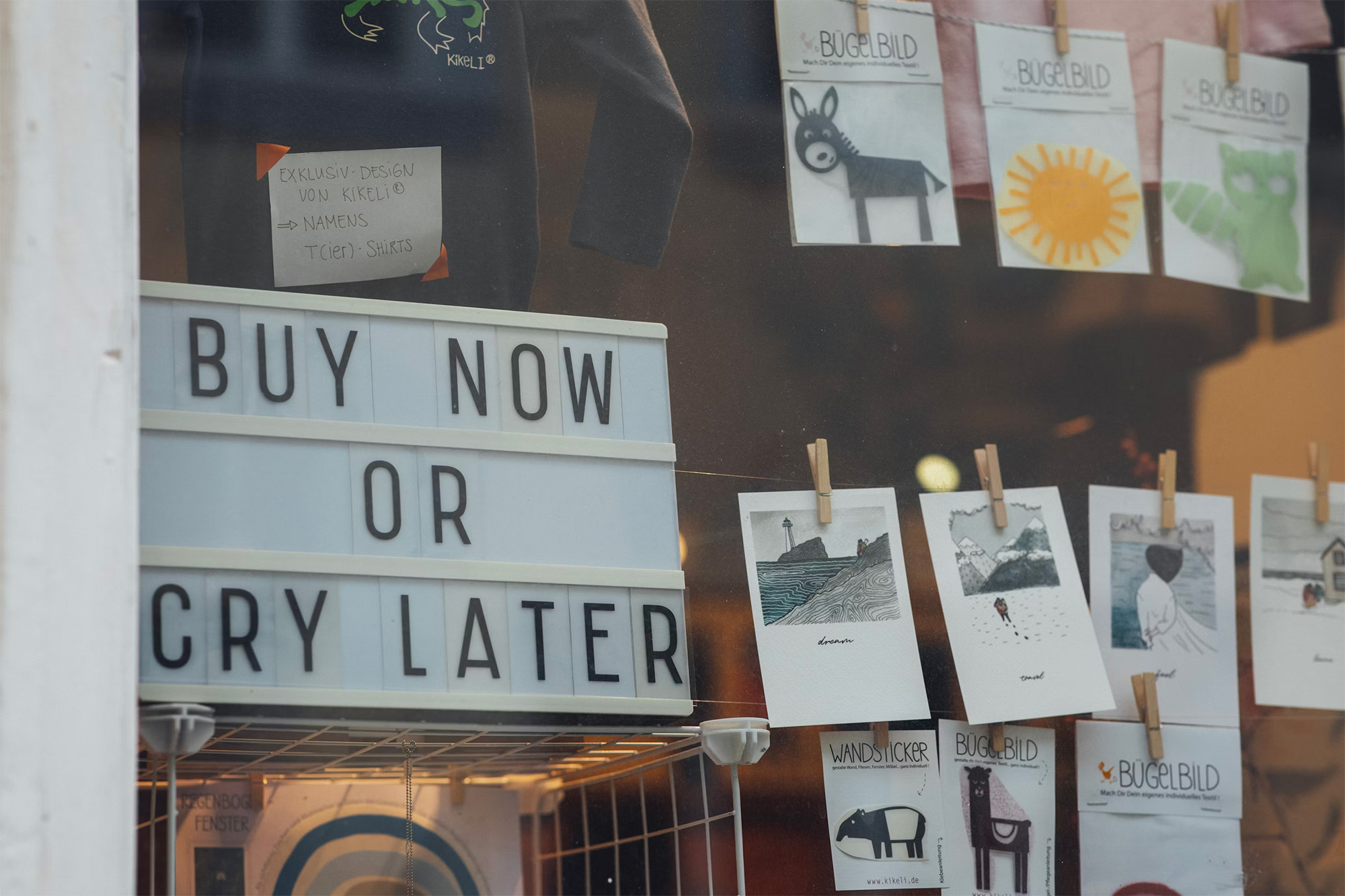 Buy now or cry later