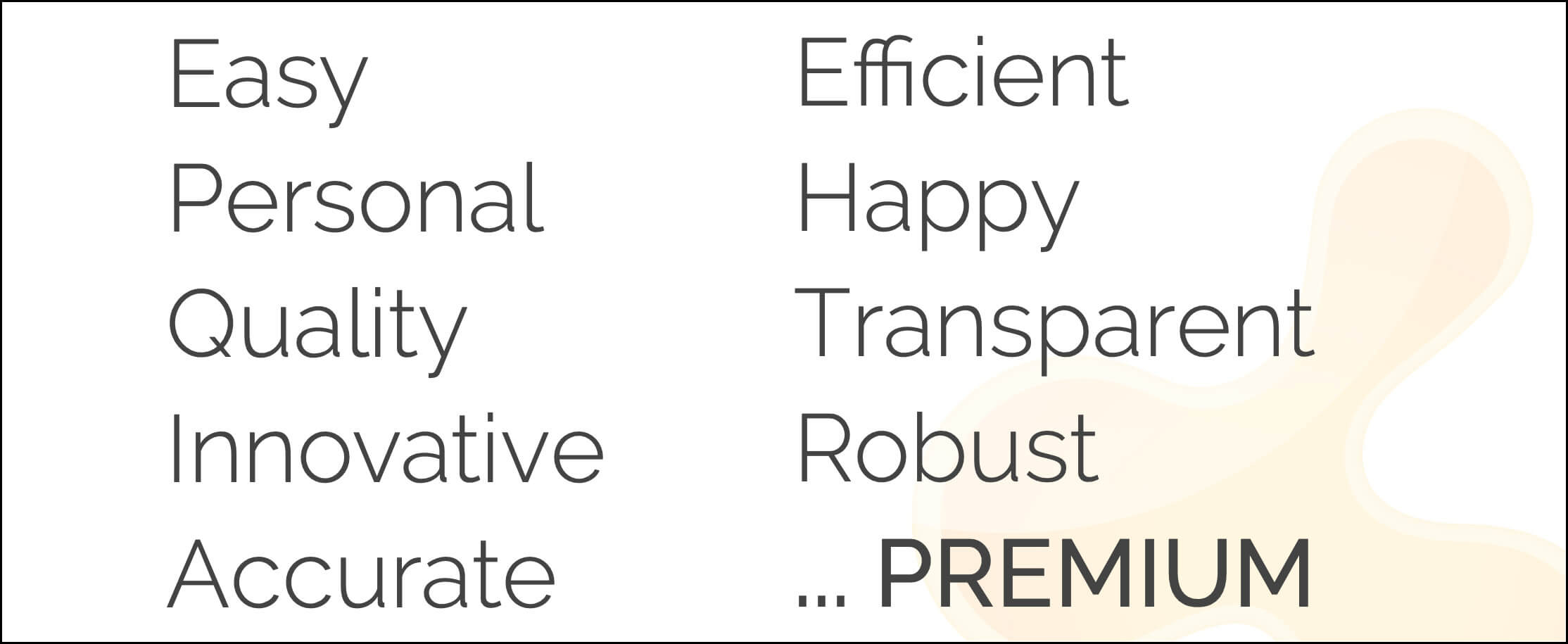 Company values launched
