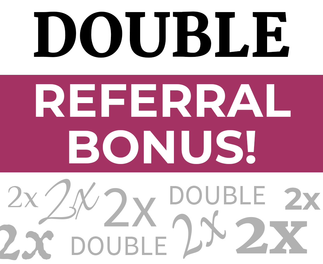 Double referral bonus
