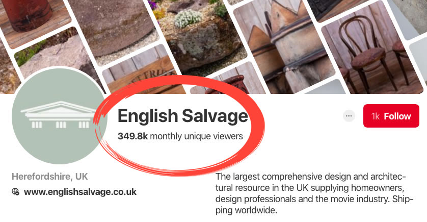 use ppinterest to sell vintage antique militaria