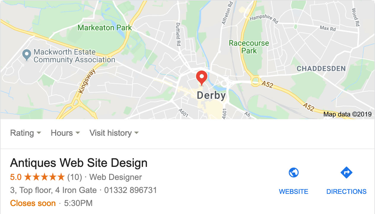 Google business listing