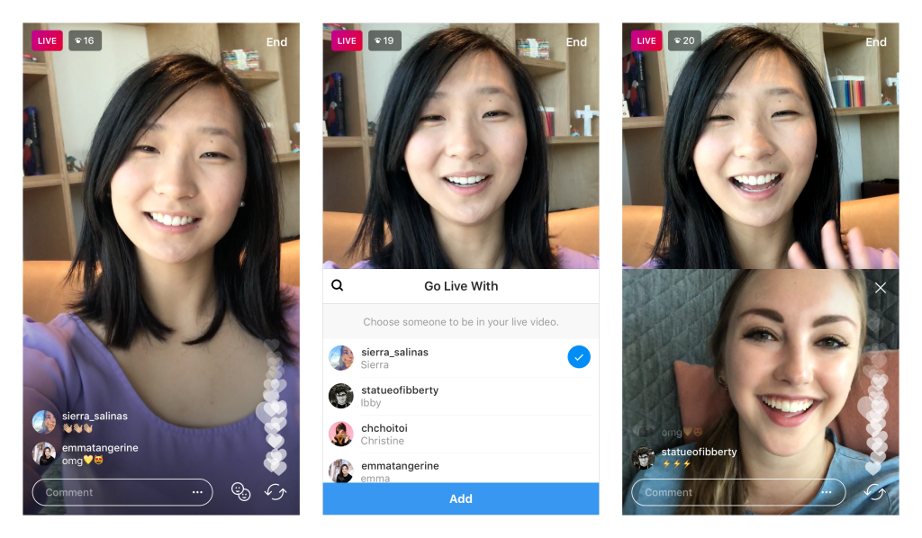 instagram live
